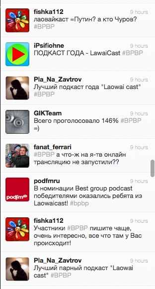 Laowaicast - лучший подкаст 2012 года на Podcast Awards 2012 Laowaicast - лучший подкаст 2012 года на Podcast Awards 2012